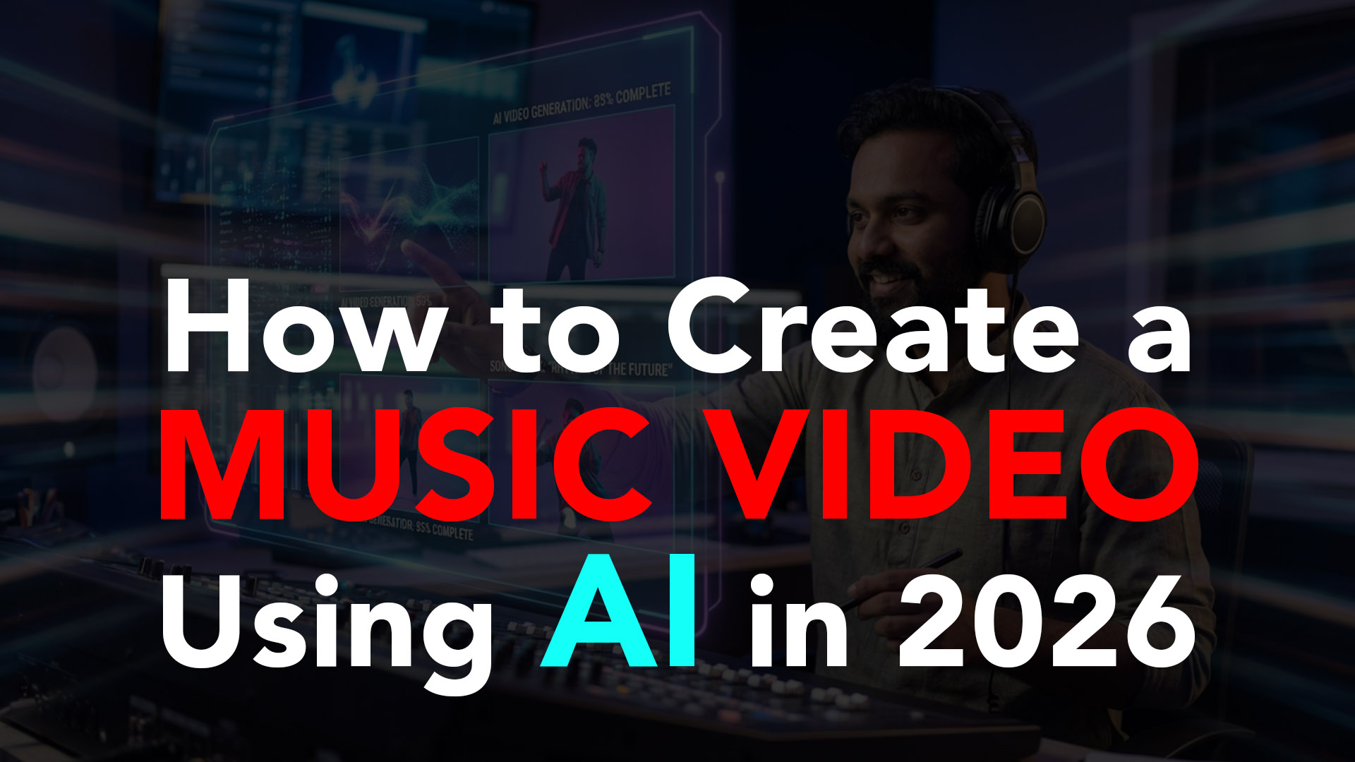 How to Create a Music Video Using AI in 2026